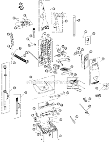Part Location Diagram of RO-863130 Dirt Devil Strain Relief